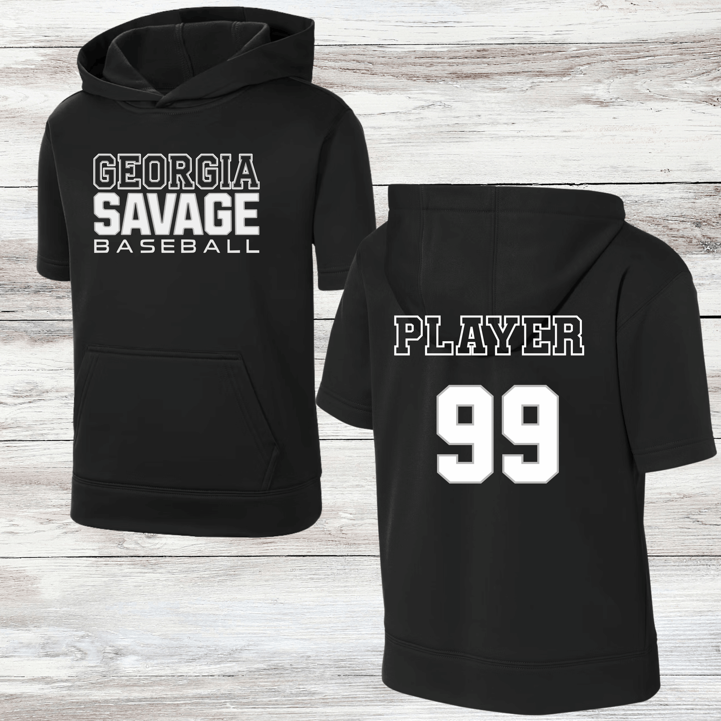Georgia Savage Baseball Design 1