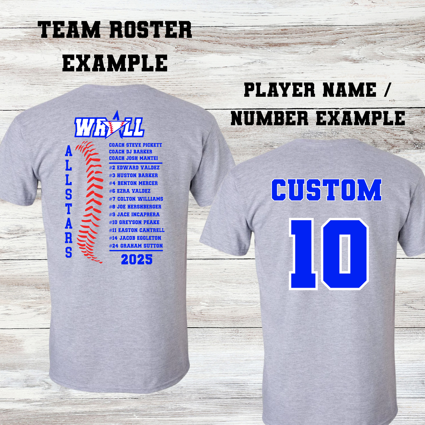 WRALL ALL STARS Design 12