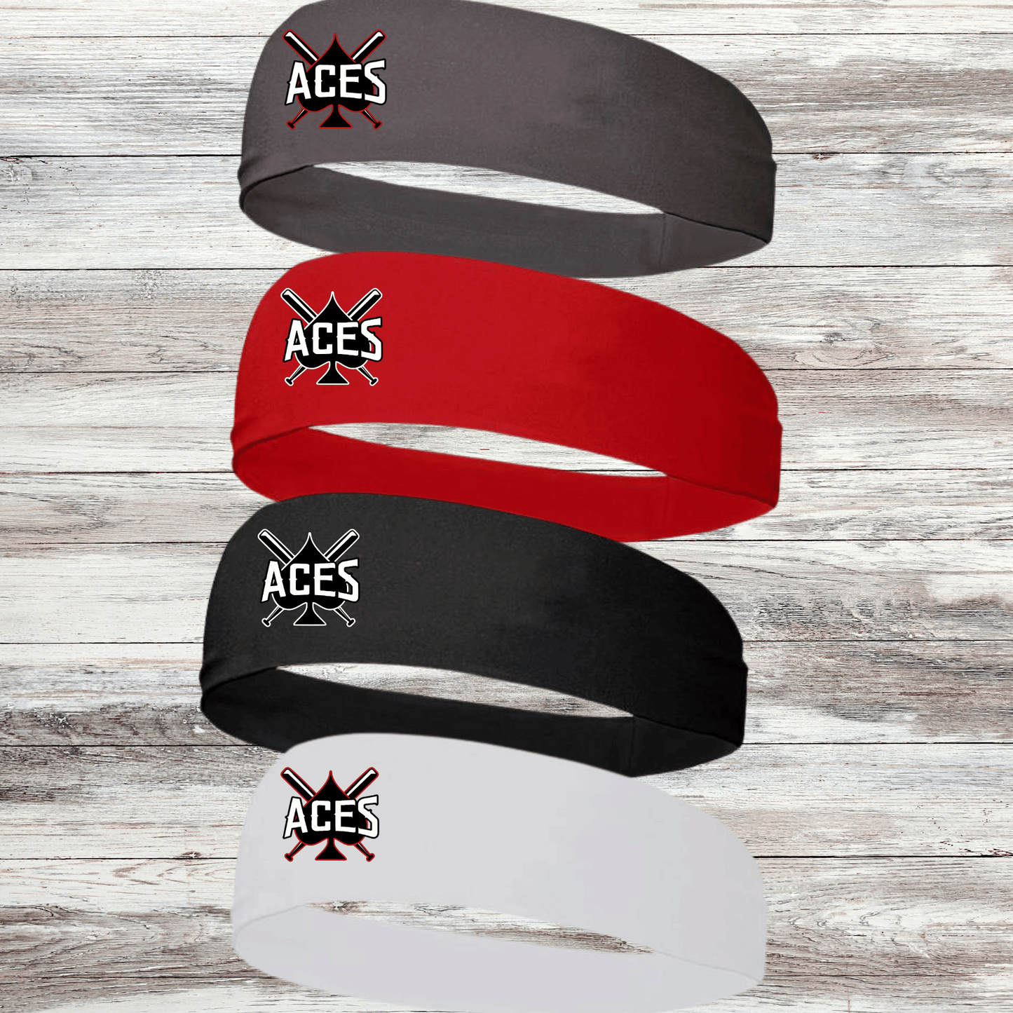 Aces Custom Headbands (Wide)