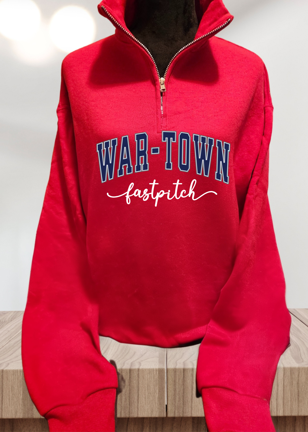 War-Town Fastpitch -1/4 Zip Fleece Women Style- 3 Colors