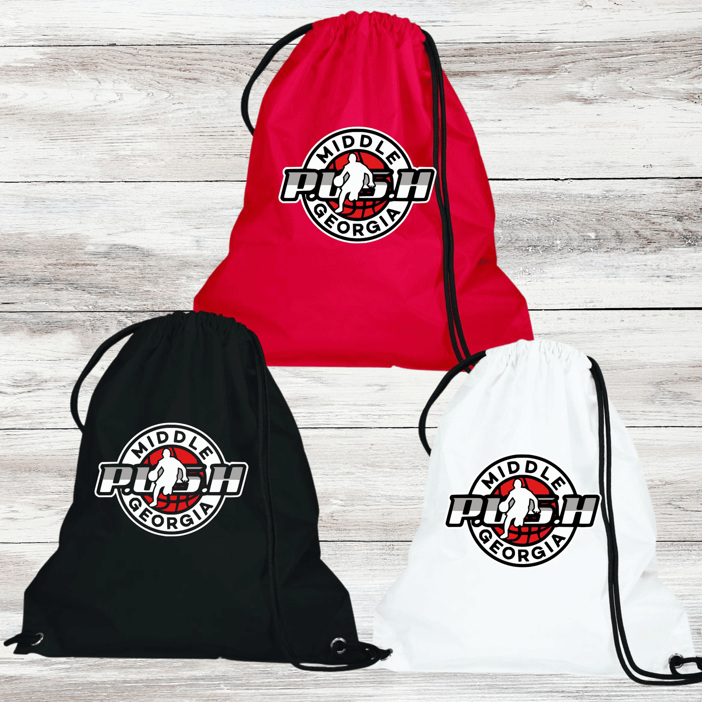 PUSH Cinch Bag