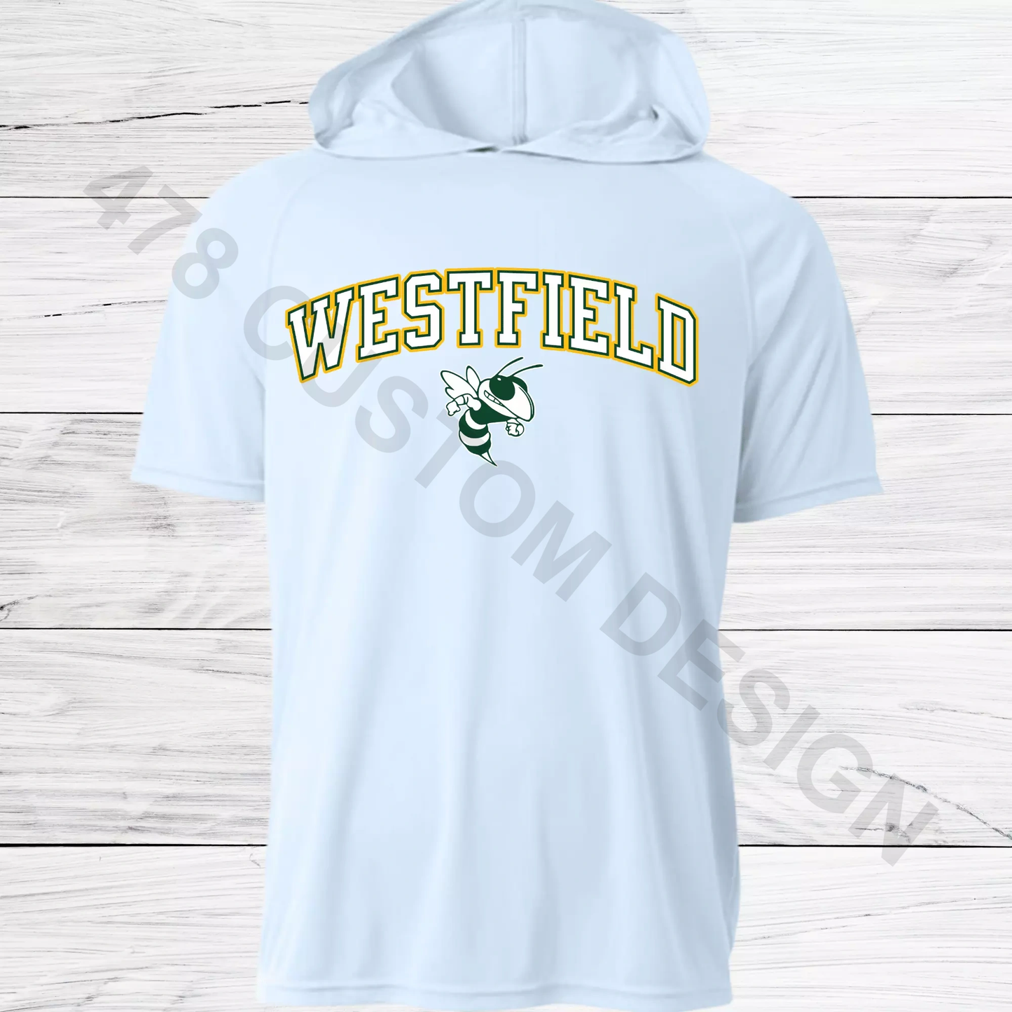 Westfield Design A- Dri Fit Shirt w/ Hoods-Short and Long Sleeve
