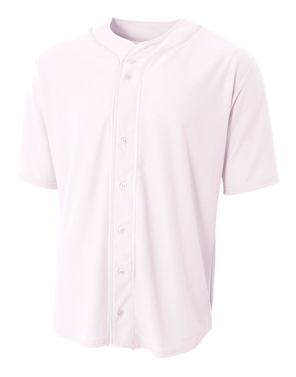 CUSTOM JERSEY-Short Sleeve Full Button Baseball Top