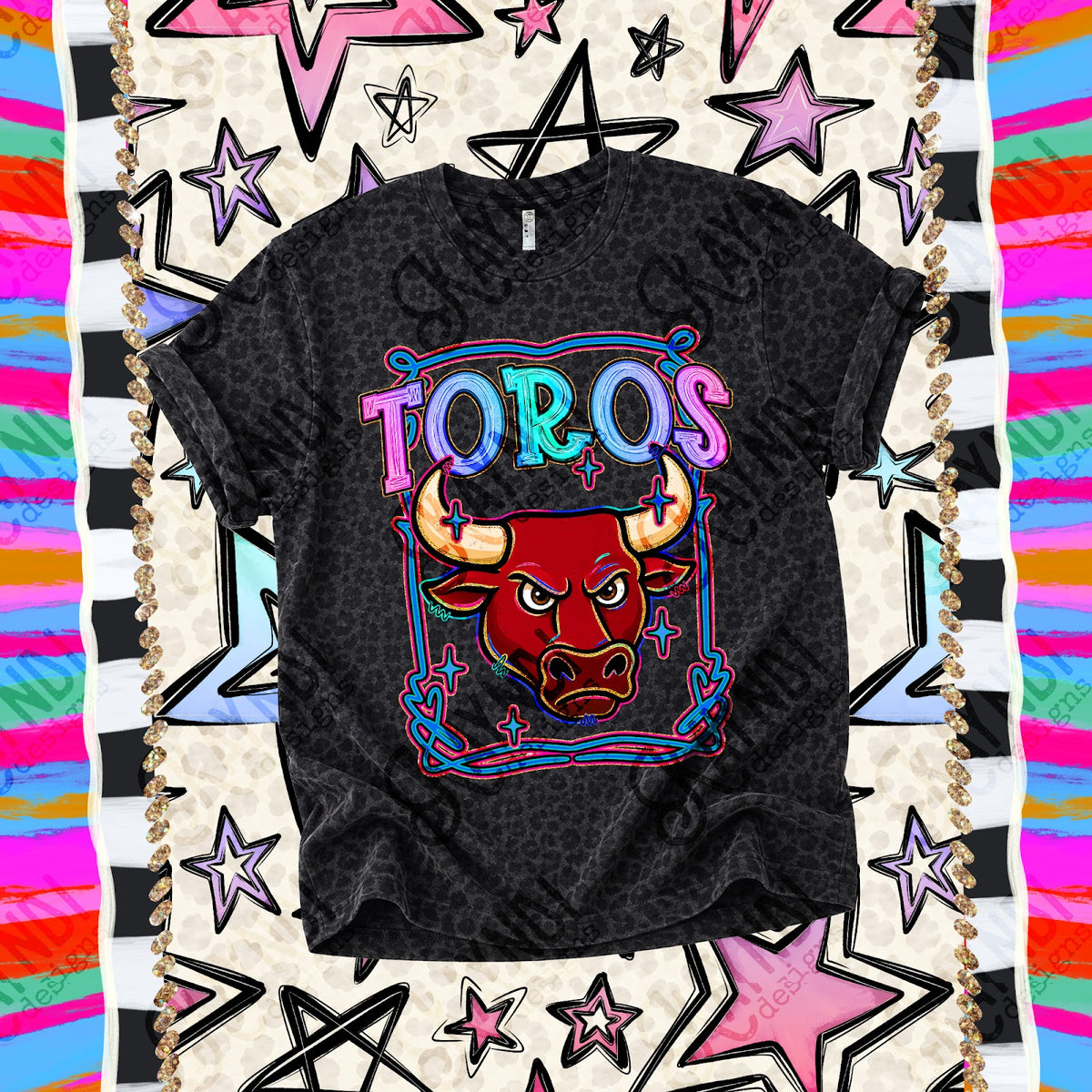 Retro Pop Toros Top