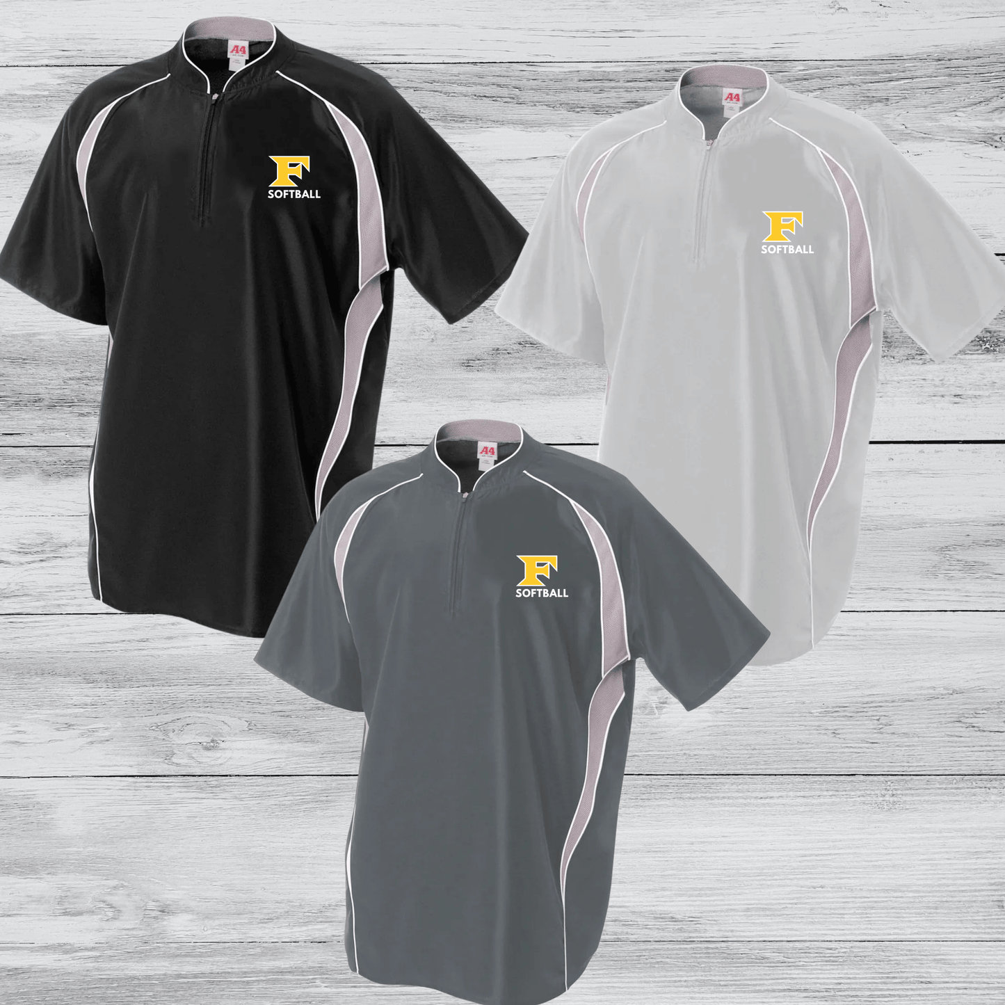 Five Star Softball-Cage Jacket 1/4 Zip