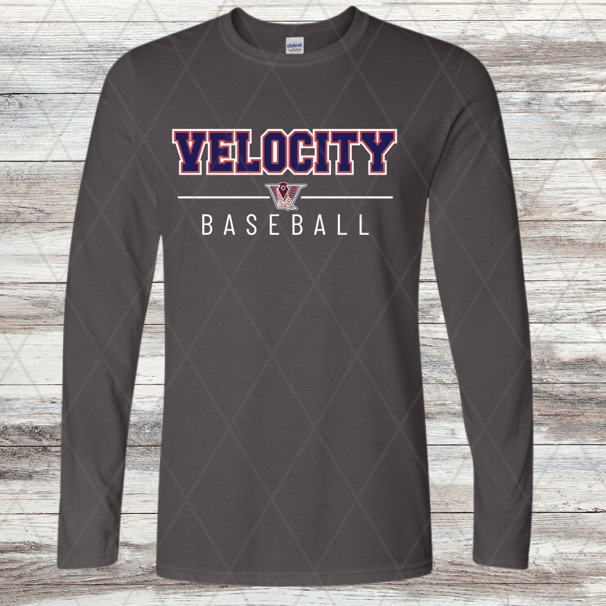 Velo Design A- Long Sleeve- Cotton/ Dri-Fit