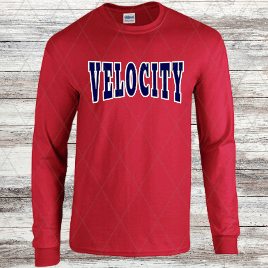 Velo Design B- Long Sleeve- Cotton/ Dri-Fit