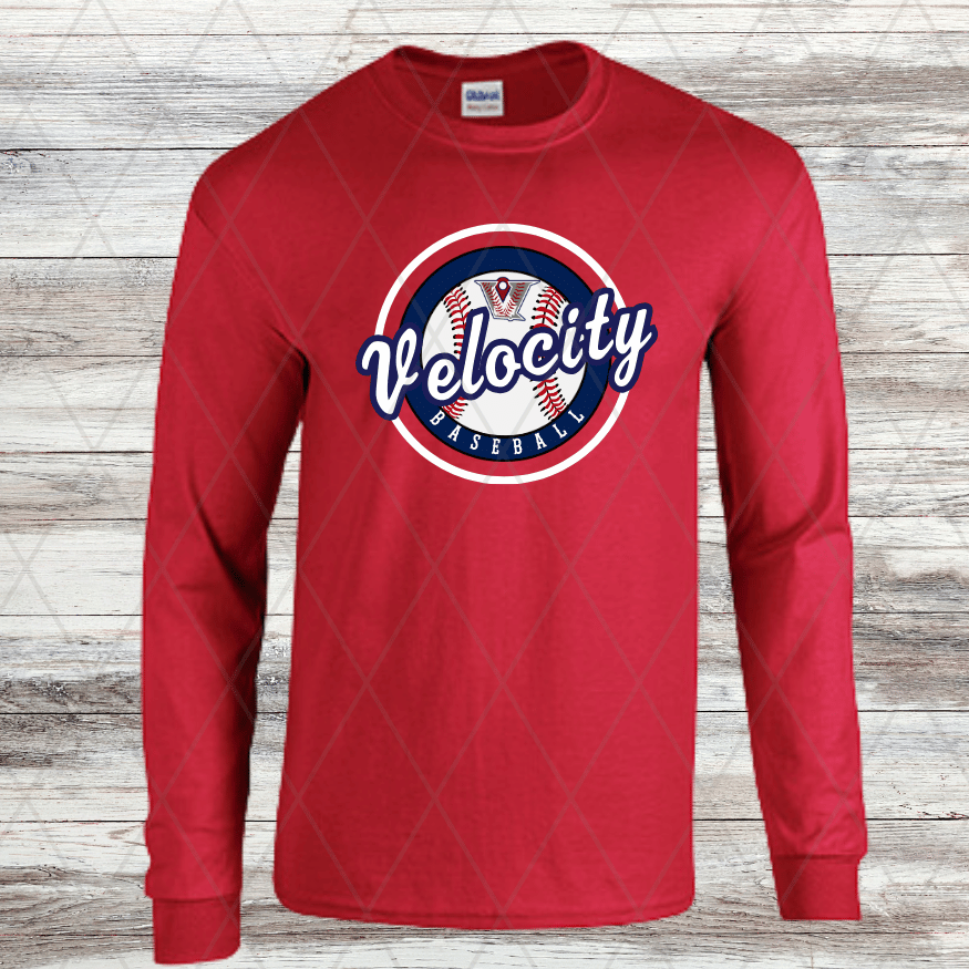 Velo Design D- Long Sleeve- Cotton/ Dri-Fit