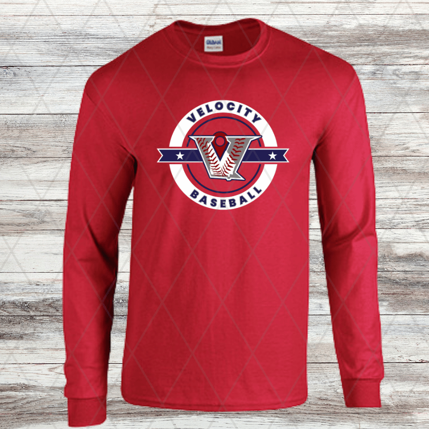 Velo Design F- Long Sleeve- Cotton/ Dri-Fit