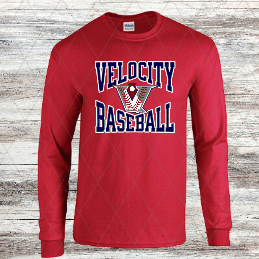 Velo Design F- Long Sleeve- Cotton/ Dri-Fit