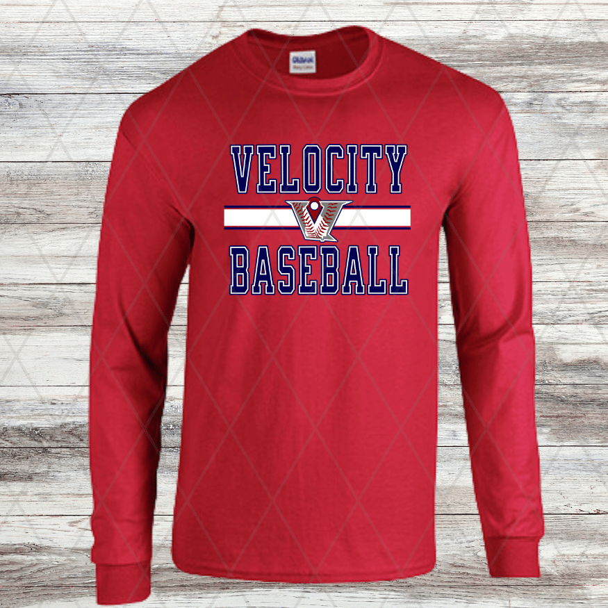 Velo Design G- Long Sleeve- Cotton/ Dri-Fit