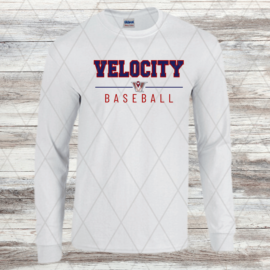 Velo Design A- Long Sleeve- Cotton/ Dri-Fit