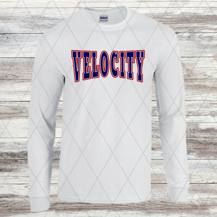 Velo Design B- Long Sleeve- Cotton/ Dri-Fit