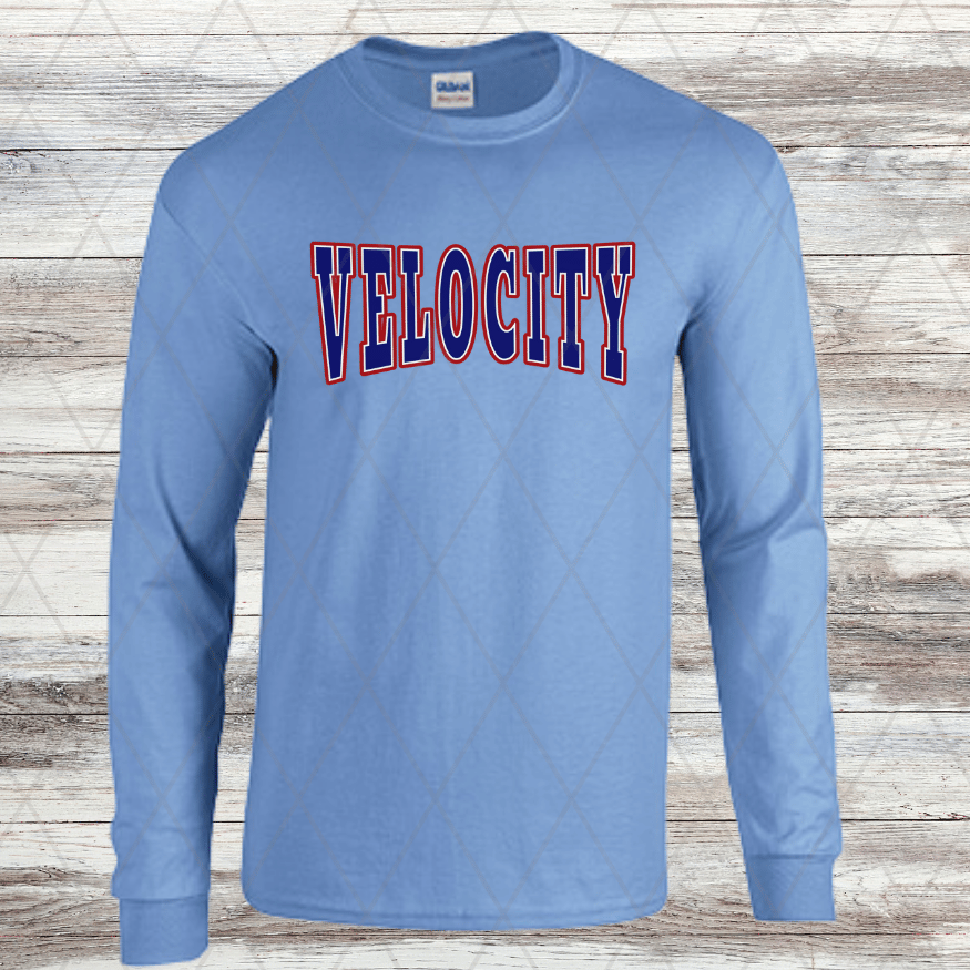Velo Design B- Long Sleeve- Cotton/ Dri-Fit