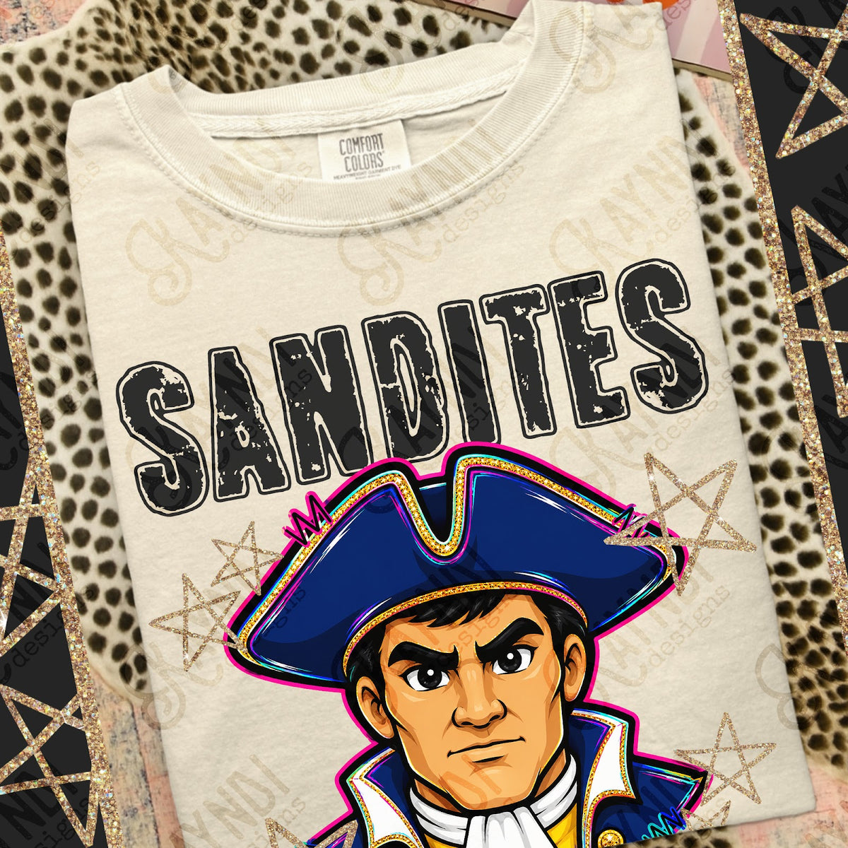 Grunge Varsity Sandites Top