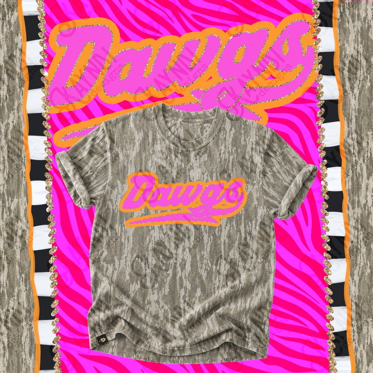 Prism Script Dawgs Top