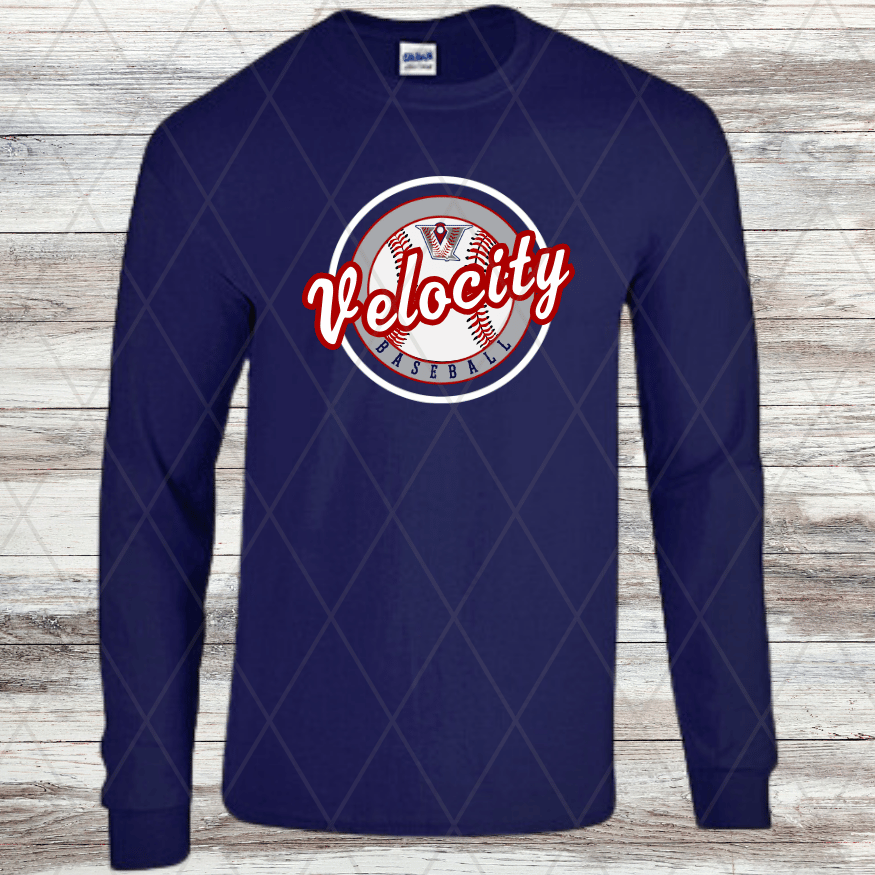 Velo Design D- Long Sleeve- Cotton/ Dri-Fit