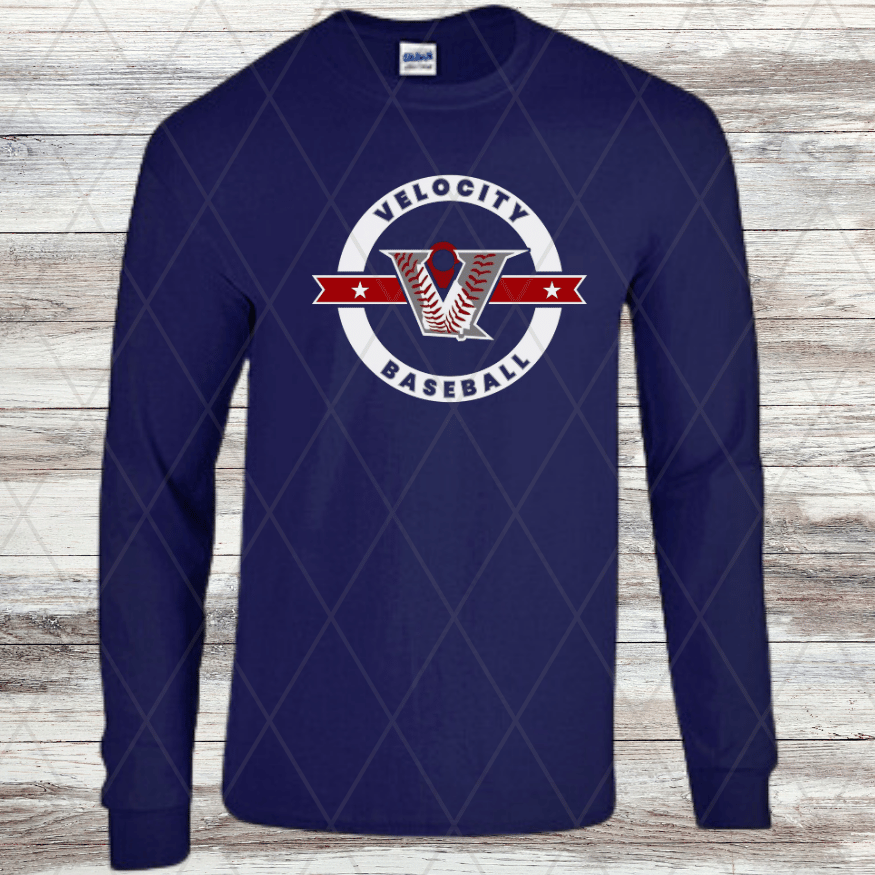 Velo Design F- Long Sleeve- Cotton/ Dri-Fit
