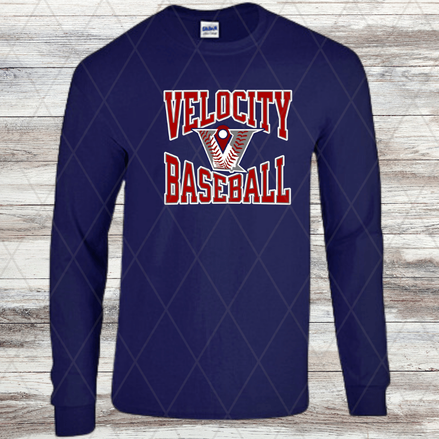 Velo Design F- Long Sleeve- Cotton/ Dri-Fit