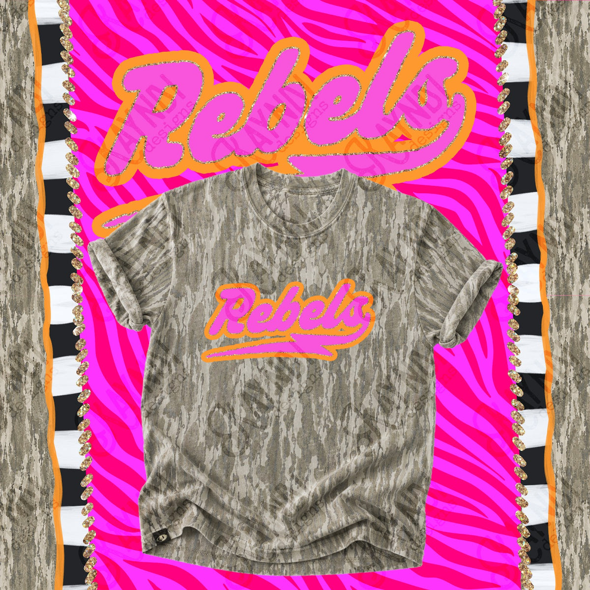 Prism Script Rebels Top