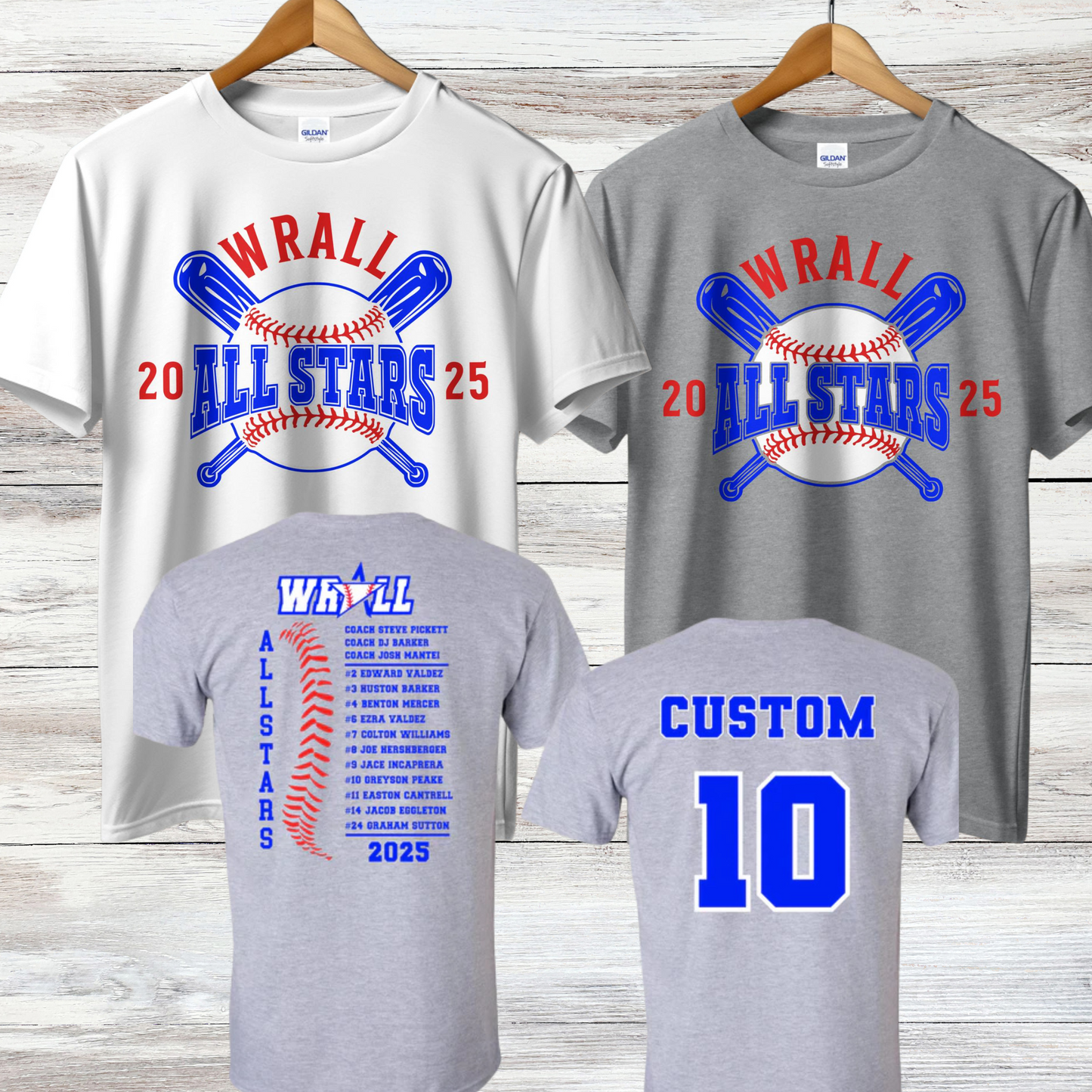 ALL STARS Design 11- Short Sleeve or Tank All Colors