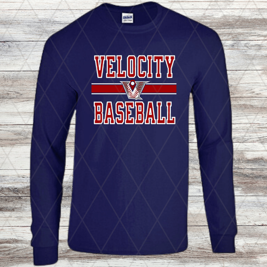 Velo Design G- Long Sleeve- Cotton/ Dri-Fit