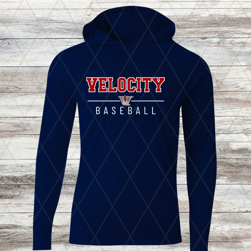 Velocity Design A- Thin Dri Fit w/ Hoods- Short and Long Sleeve