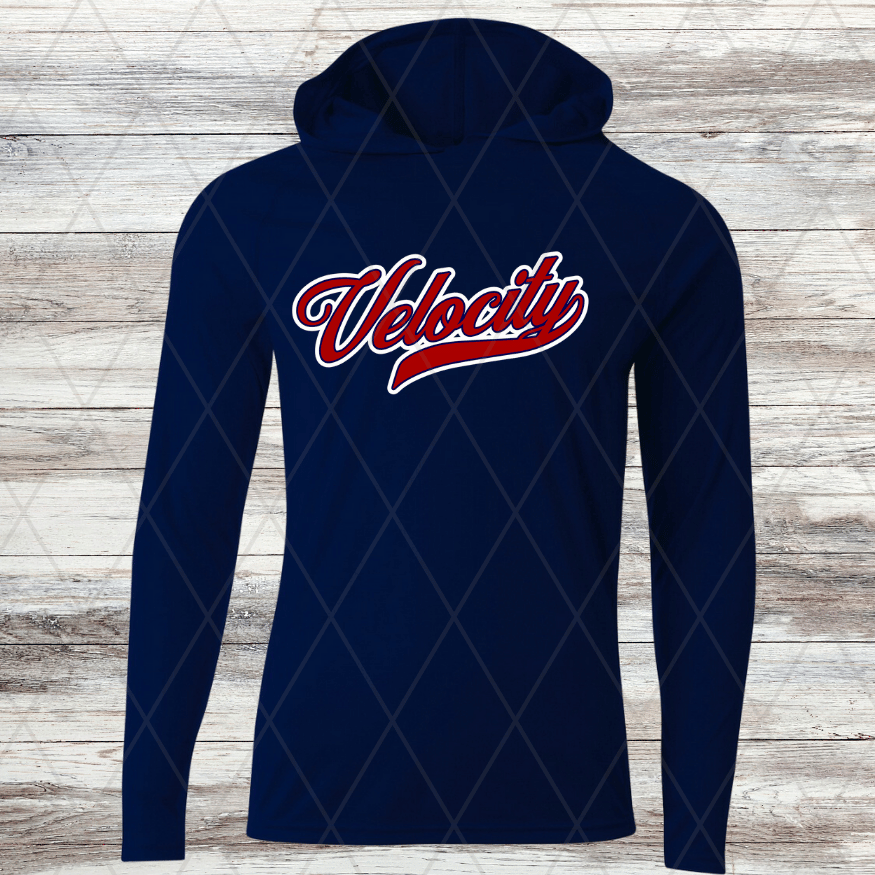 Velocity Design C- Thin Dri Fit w/ Hoods- Short and Long Sleeve