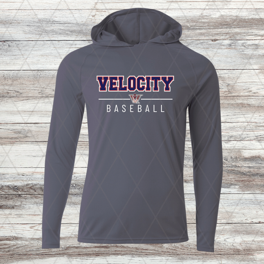 Velocity Design A- Thin Dri Fit w/ Hoods- Short and Long Sleeve