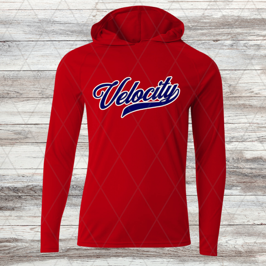 Velocity Design C- Thin Dri Fit w/ Hoods- Short and Long Sleeve