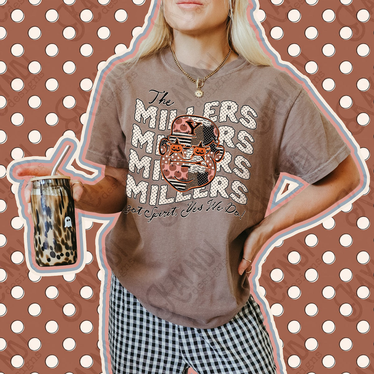 Patchwork Pumpkin Spirit Millers Top