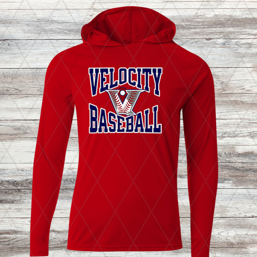 Velocity Design F- Thin Dri Fit w/ Hoods- Short and Long Sleeve