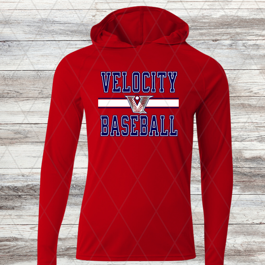 Velocity Design G- Thin Dri Fit w/ Hoods- Short and Long Sleeve