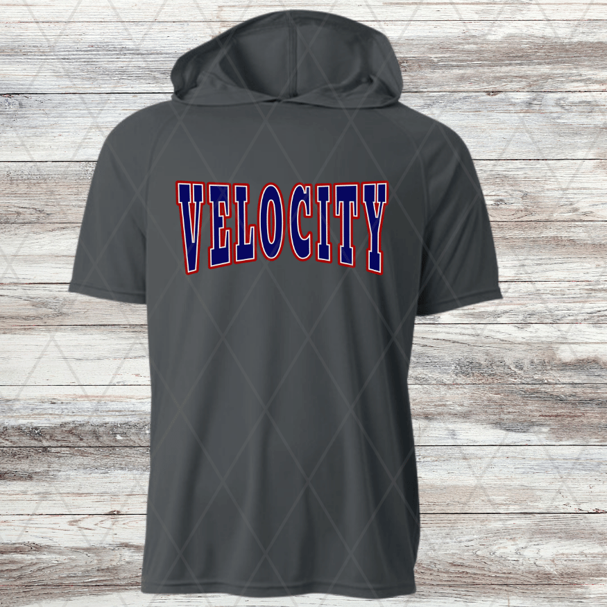 Velocity Design B- Thin Dri Fit w/ Hoods- Short and Long Sleeve