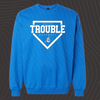 Macon Trouble-Design-C- BLUE- Sweatshirt/ Hoodie