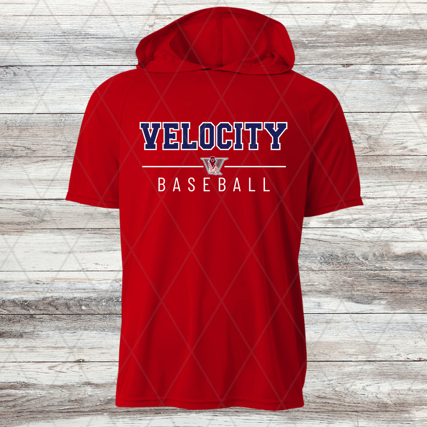 Velocity Design A- Thin Dri Fit w/ Hoods- Short and Long Sleeve