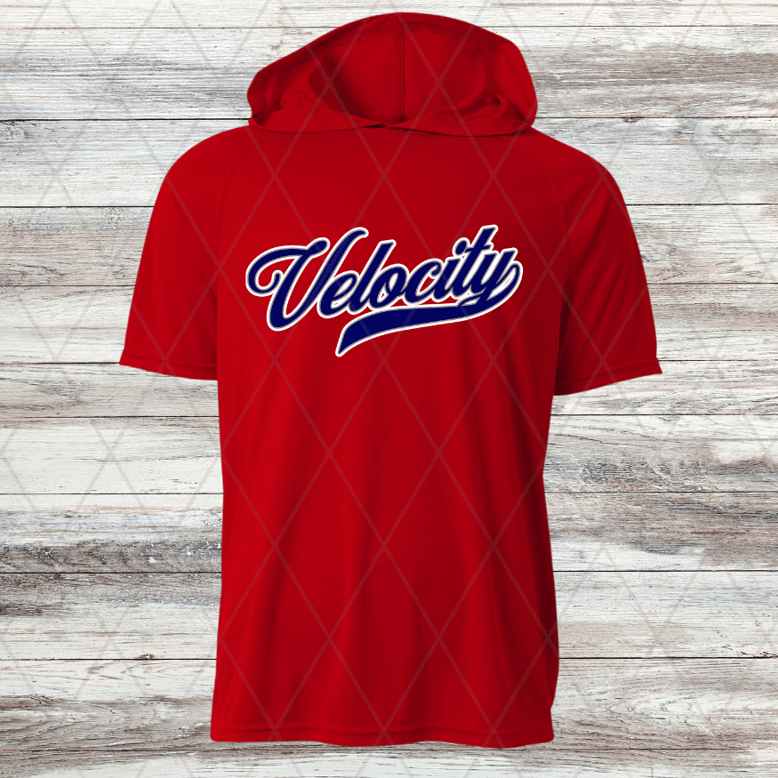 Velocity Design C- Thin Dri Fit w/ Hoods- Short and Long Sleeve