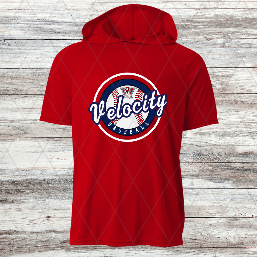 Velocity Design D- Thin Dri Fit w/ Hoods- Short and Long Sleeve