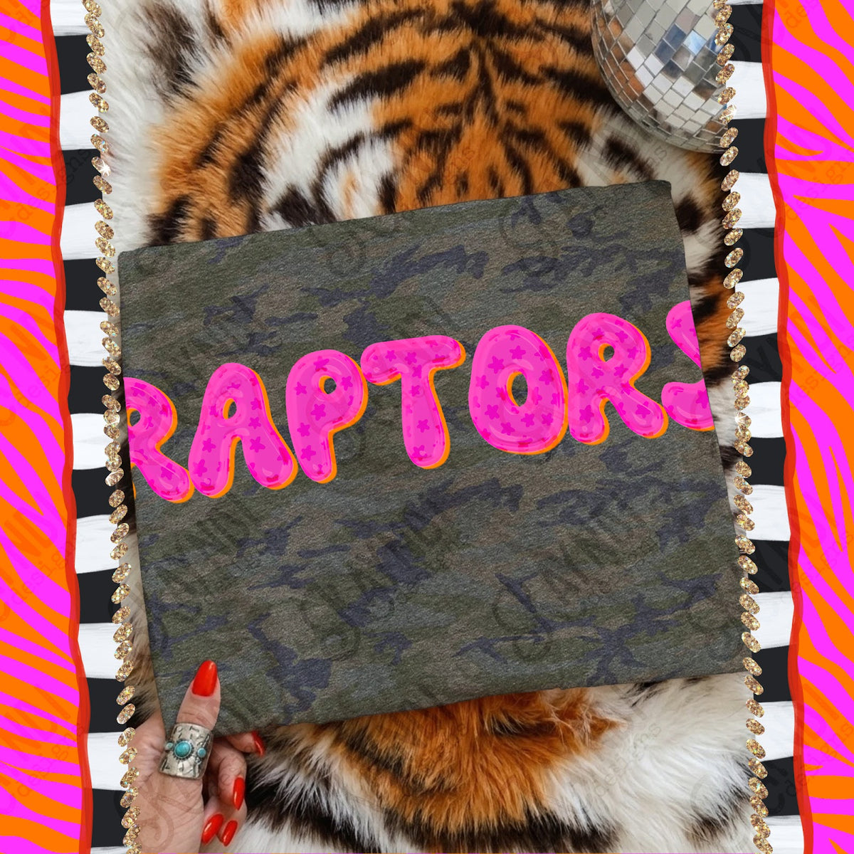 Bubble Stars Raptors Top