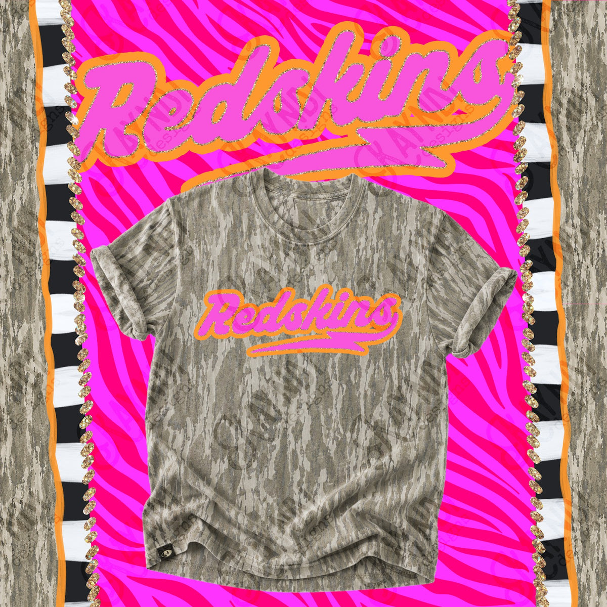 Prism Script Redskins Top