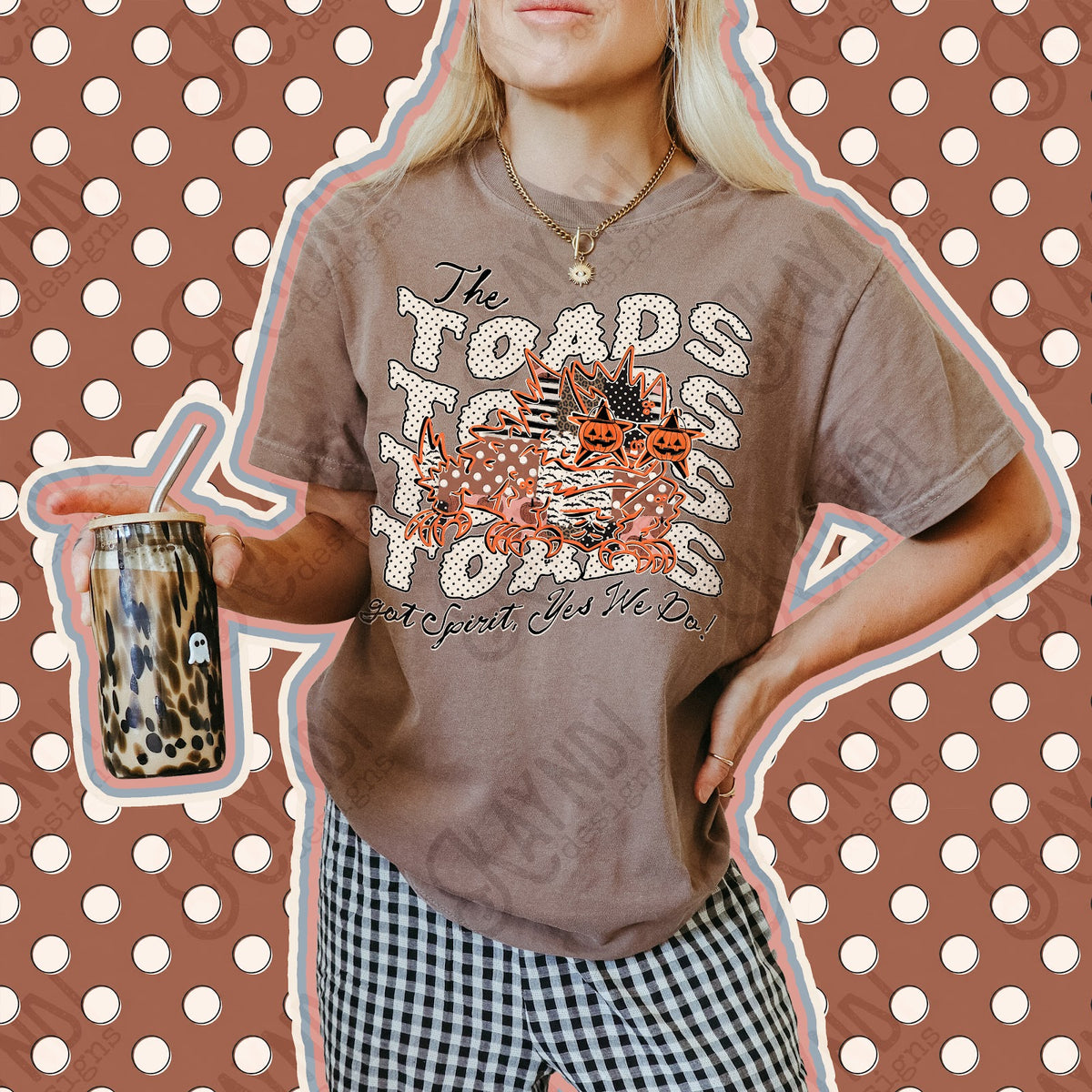 Patchwork Pumpkin Spirit Toads 2 Top