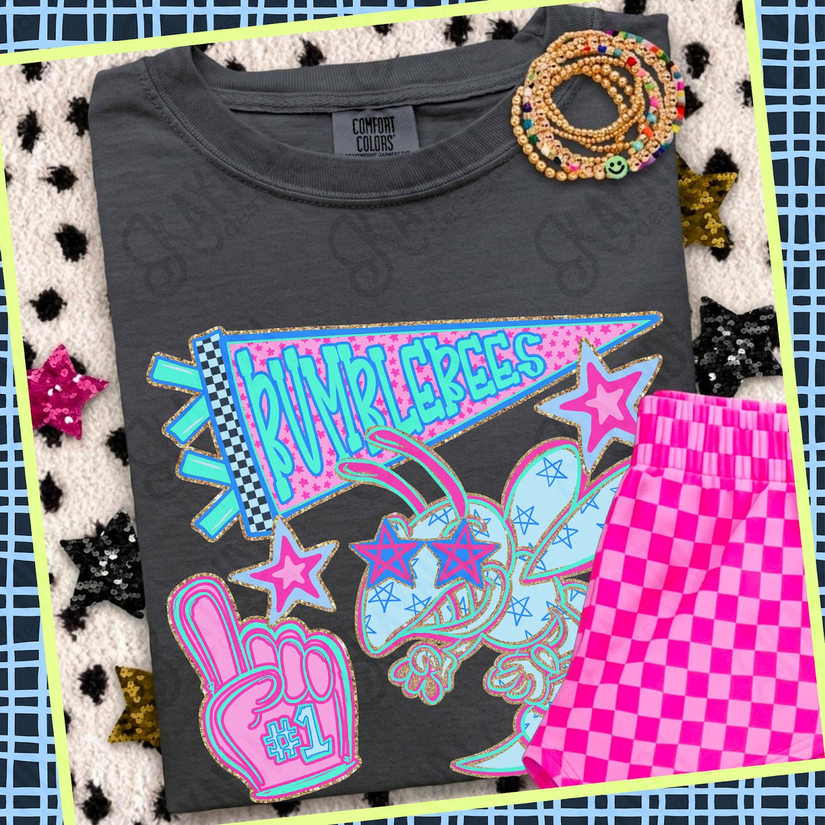 Doodle Star Mascots Bumblebees 2 Top