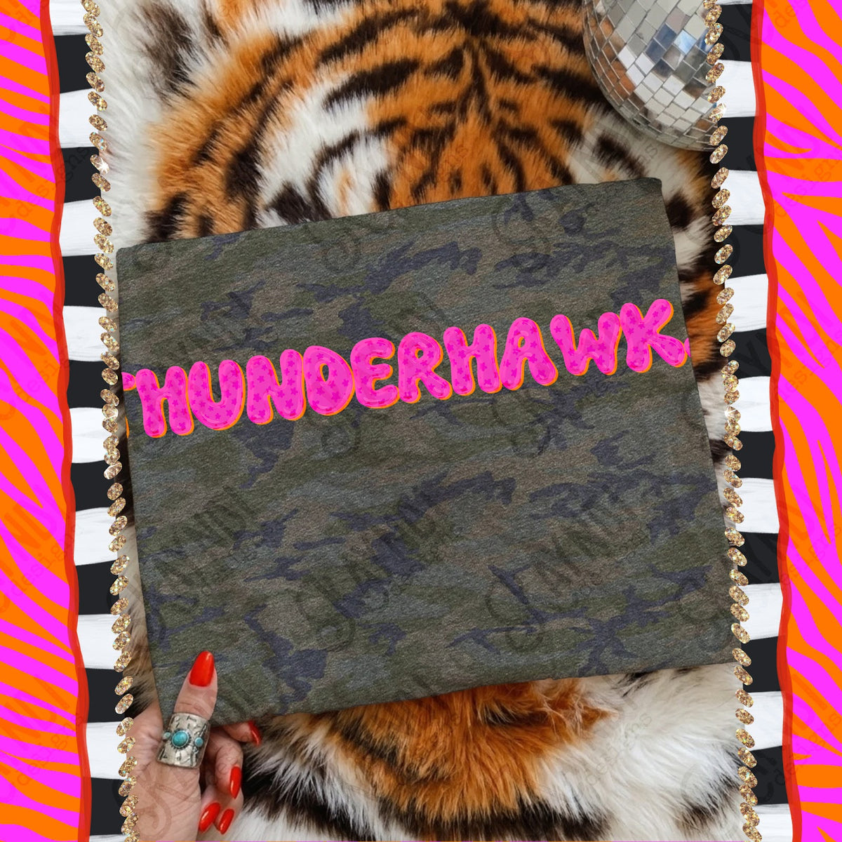 Bubble Stars Thunderhawks Top