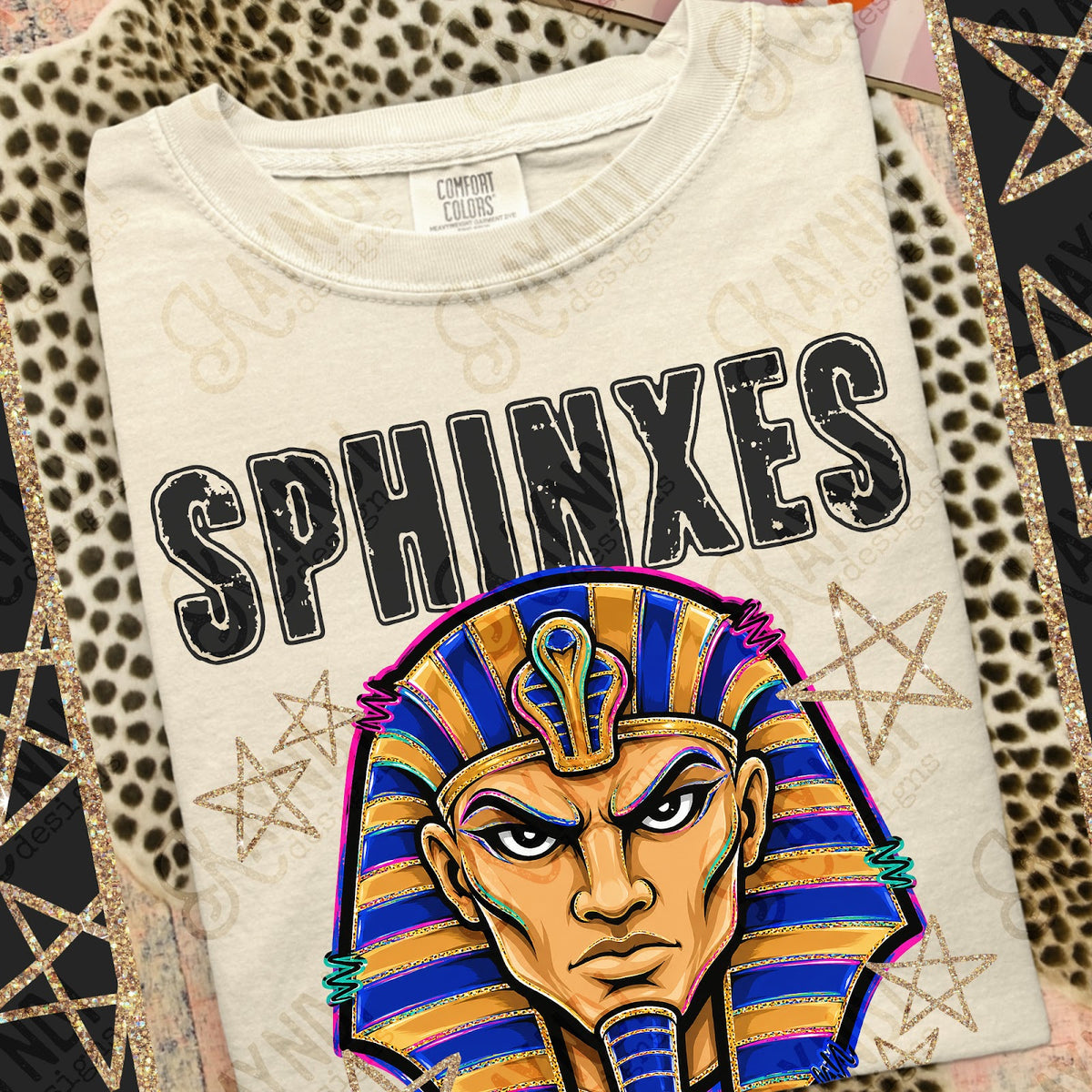 Grunge Varsity Sphinxes Top