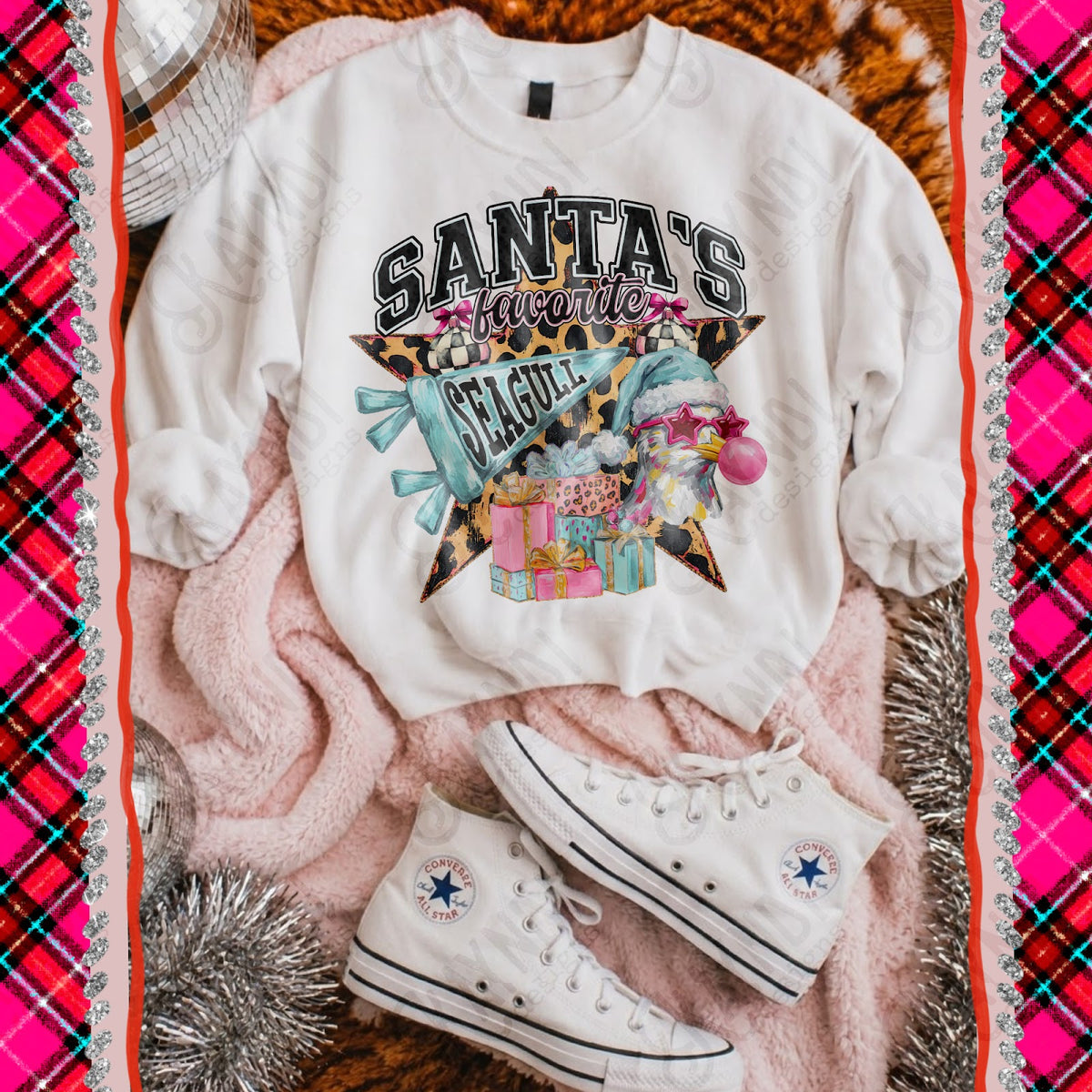 Santas Favorite Seagulls Top