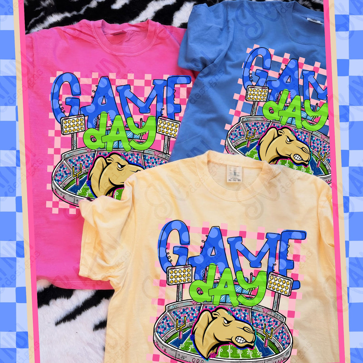 Game Day Stadium Camels Top