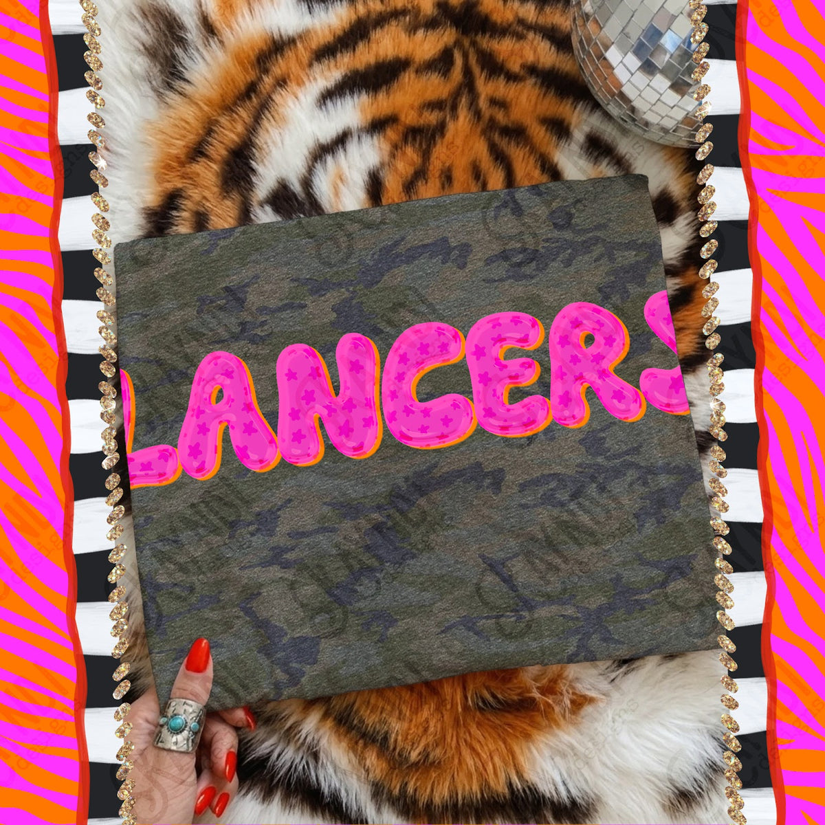 Bubble Stars Lancers Top