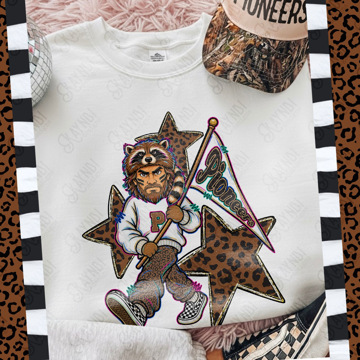 Leopard Sweats Pioneers 2 Top
