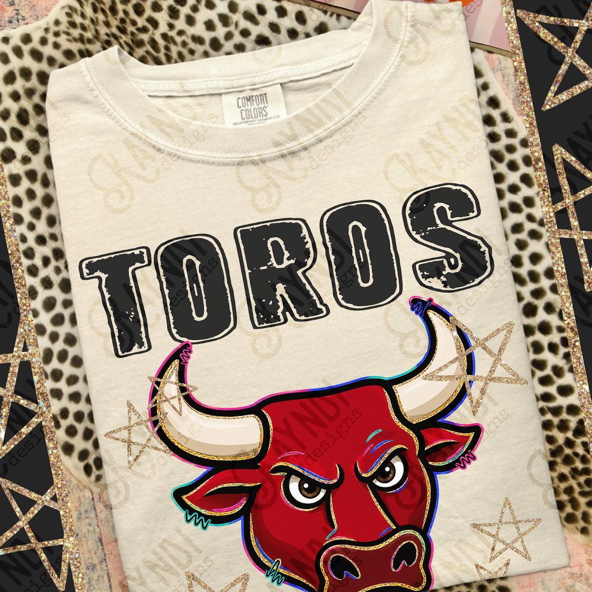 Grunge Varsity Toros Top