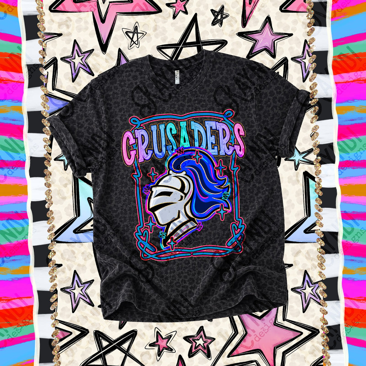 Retro Pop Crusaders Top